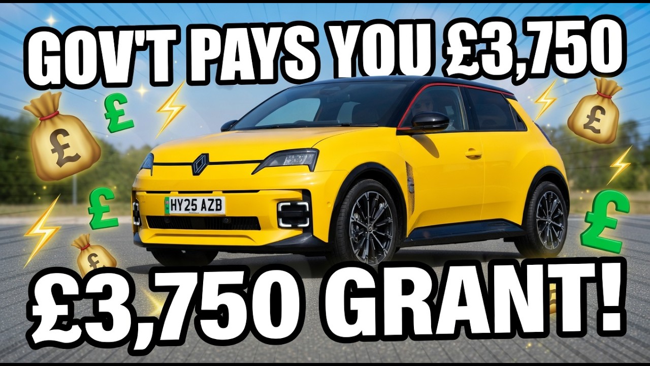 The Government Is Paying You Up To &pound;3,750 To Buy An Electric Car (Full List 2025)