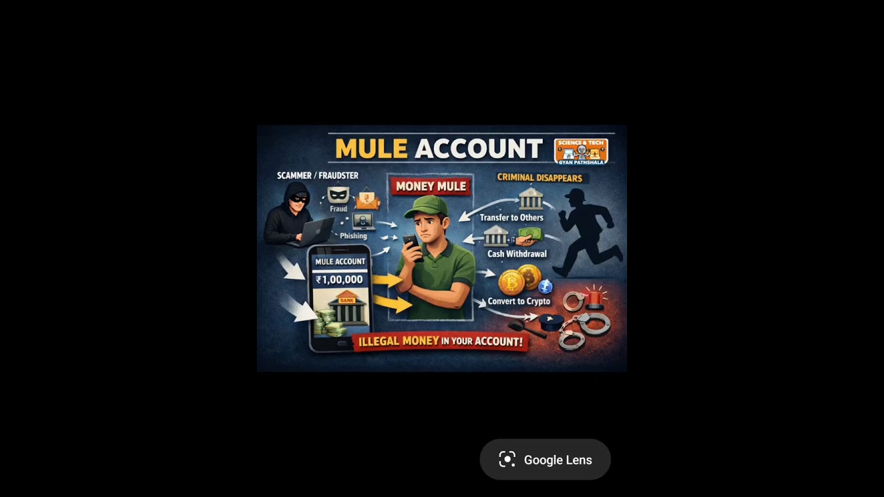 Mule Account, Cyber Crime Scam | Mule Account Scam | Bank Account Freeze, Mule Account Full Story