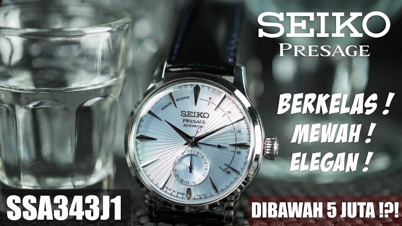 UNBOXING Jam Tangan Seiko SSA343J1 Presage SkyDiving Cocktail | Bukti Nyata Sebuah Kemewahan