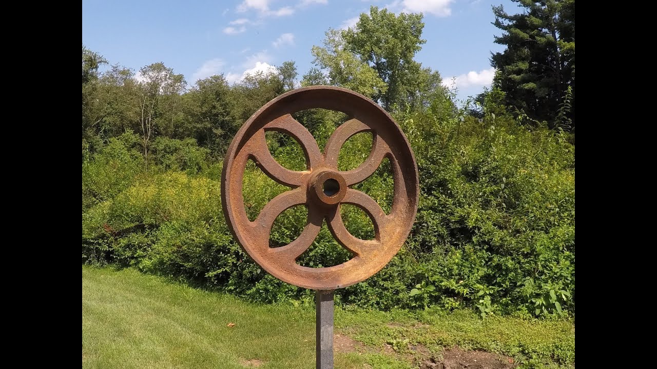 Homemade Metal Sculpture - Garden Art Treasure