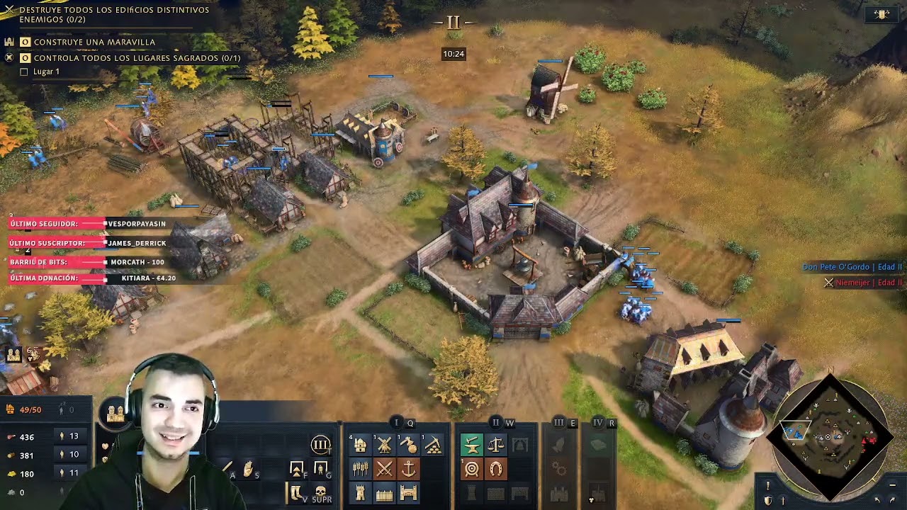 Age of Empires 4 | Franceses vs Otomanos| Ranked Placement