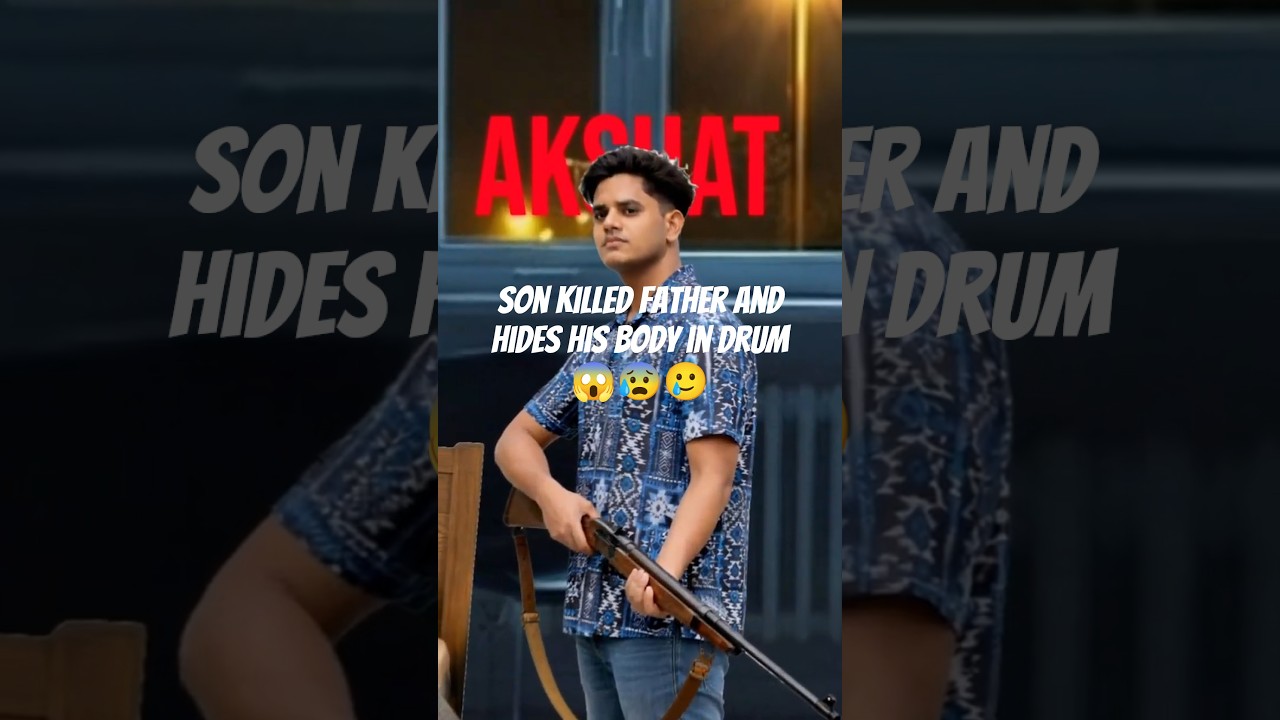 Lucknow Horror: Son Shoots Dad, Chops Body & Hides in Drum!  