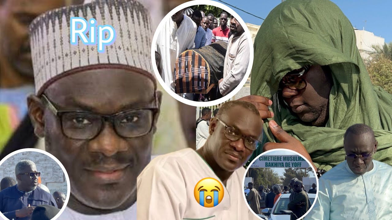 D&eacute;c&egrave;s😭Docteur et Imam Mback&eacute; Sarr, tristes images, l&rsquo;incroyable foule et t&eacute;moignages &agrave; l&rsquo;enterrement