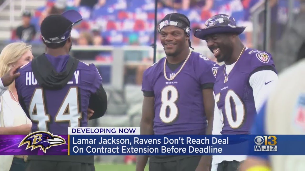 Ravens unable to reach contract extension with Lamar Jackson