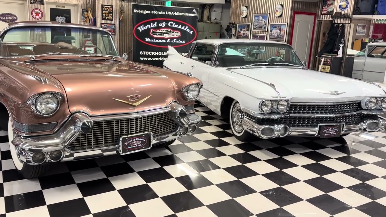 Cadillac Fredag med 2 av dem snyggaste årsmodellerna  🥳