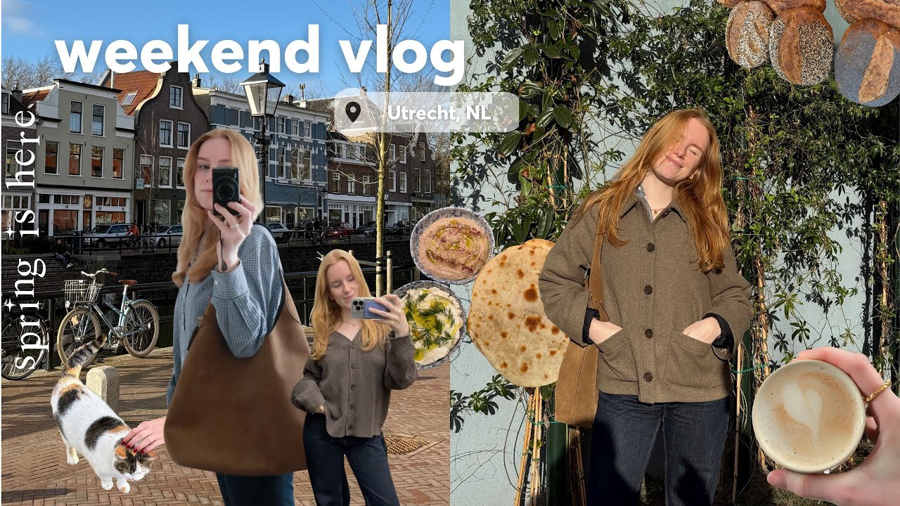 utrecht diaries📍 a weekend in my life: coffee, city walks & on a date with my girlfriend