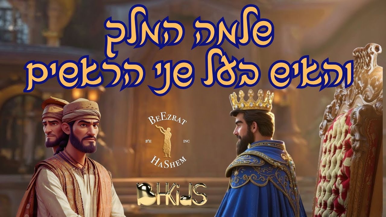 שלמה המלך והאיש בעל שני הראשים | סיפורי שלמה המלך בהמחשת AI