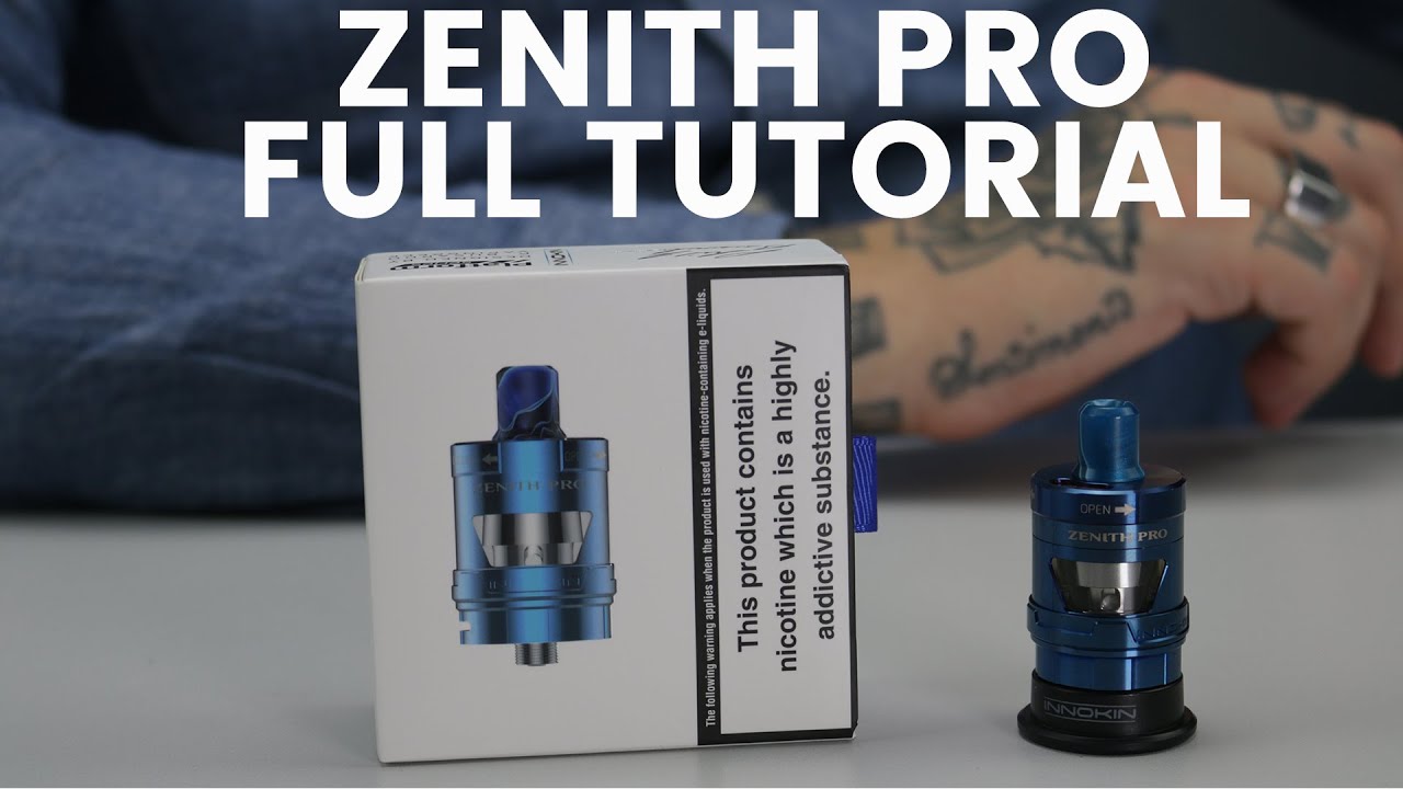 How To Change The Coil + Glass Innokin Zenith Pro Full Tutorial
