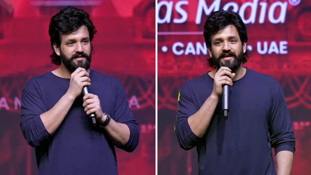 Hero Akhil Akkineni Speech at LENIN Blockbuster Vaibhavam Event Live   || MTB