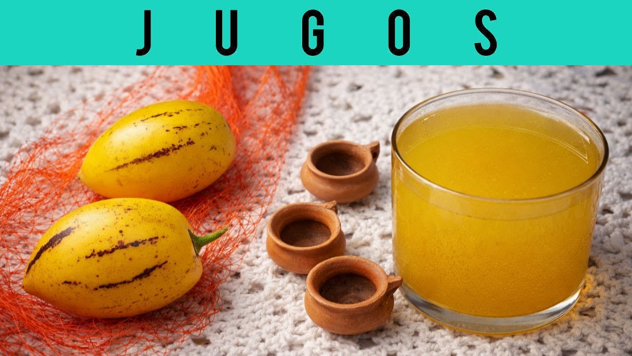 🟢JUGO de PEPINO DULCE: Beneficios y cómo prepararlo 🍈 (Melón Andino)