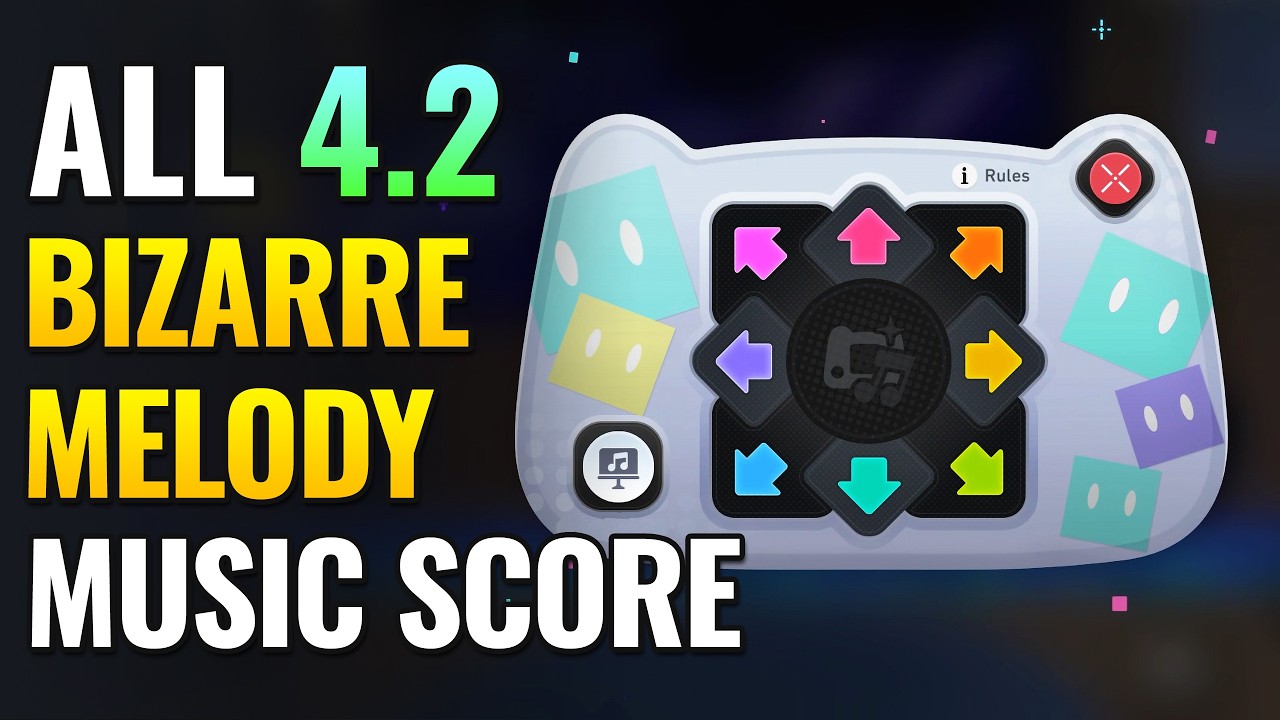 All 4.2 Bizarre Melody Music Score | Arcadia Variations Hidden Achievements | Honkai: Star Rail