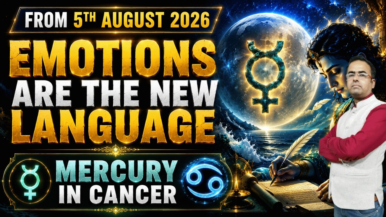 Mercury in Cancer 2026 | Complete Predictions for All 12 Ascendants | Pushya & Ashlesha Nakshatra