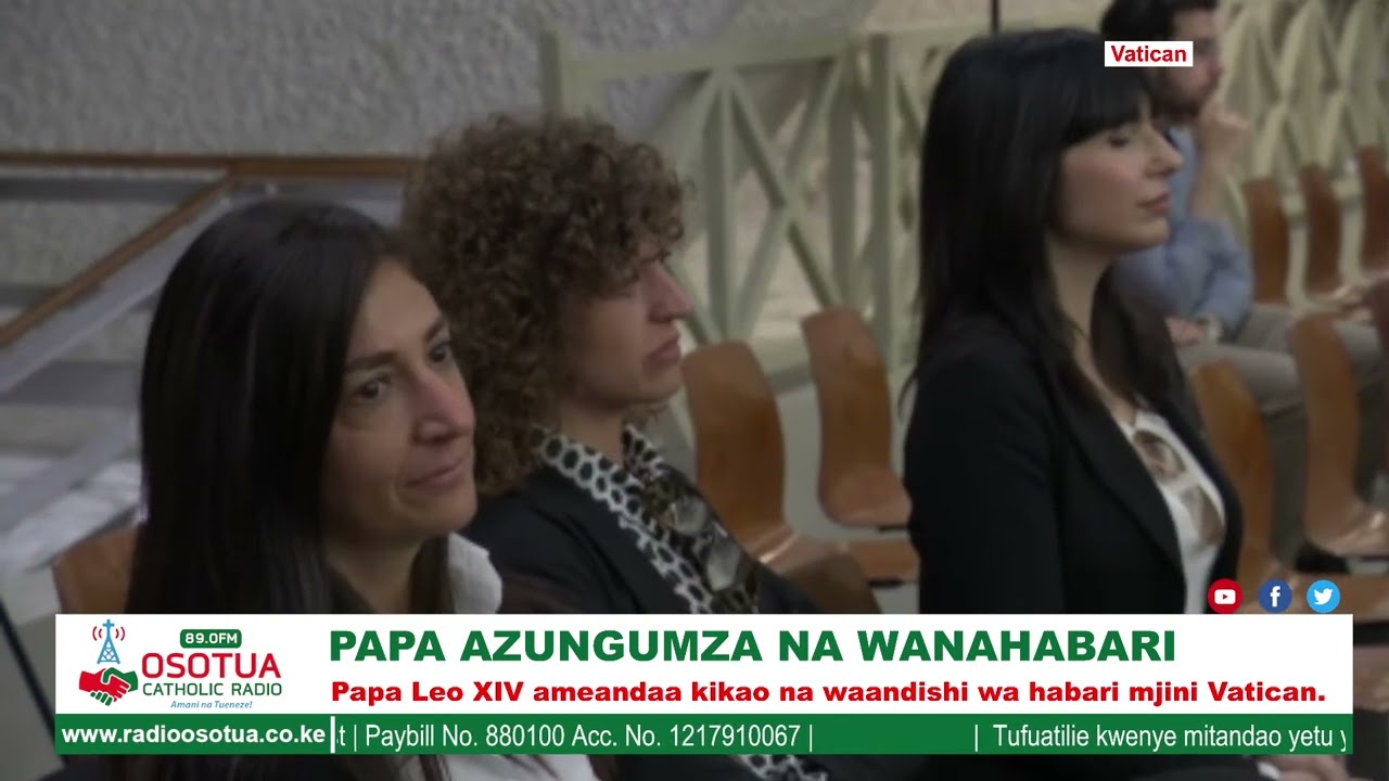 Watch: Pope Leo XIV’s Complete Message to the Press.