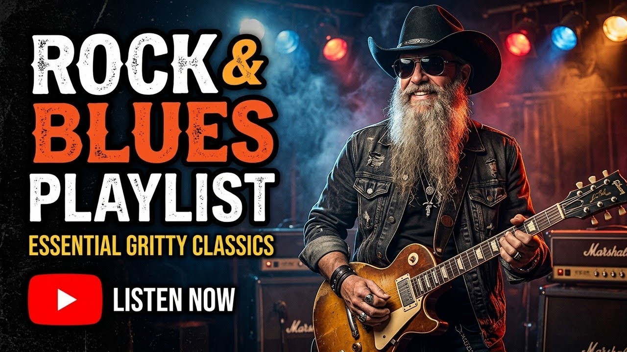 Ultimate Blues Rock Guitar | Stevie Ray Vaughan, Gary Clark Jr, Rival Sons
