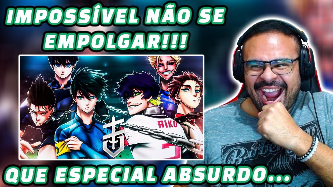 REACT A Partida do Século - Blue Lock Eleven X Sub-20 Japão (Blue Lock) | Theuz