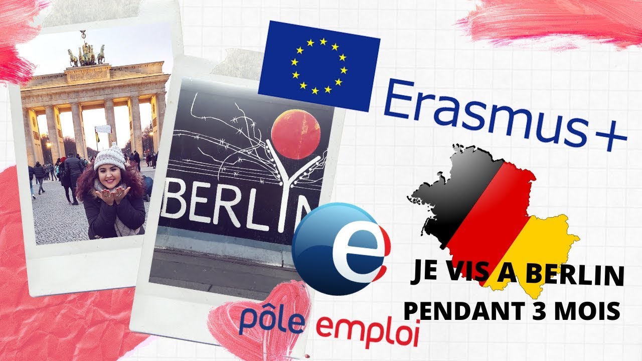 ERASMUS + 2020 avec PôLE EMPLOI (A BERLIN PENDANT 3 MOIS)