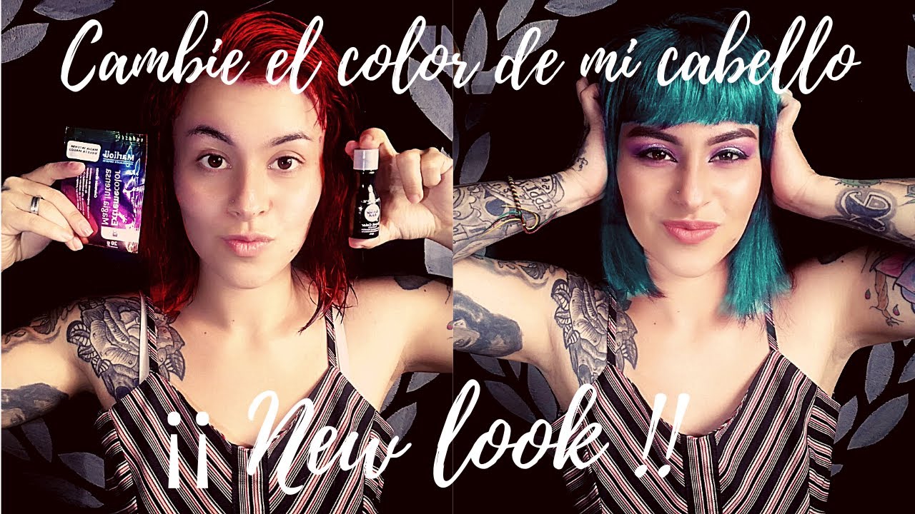 CAMBIO DE LOOK #1 !!! 😲Cambio el color de mi cabello en cuarentena😲/Yunata Diaz.