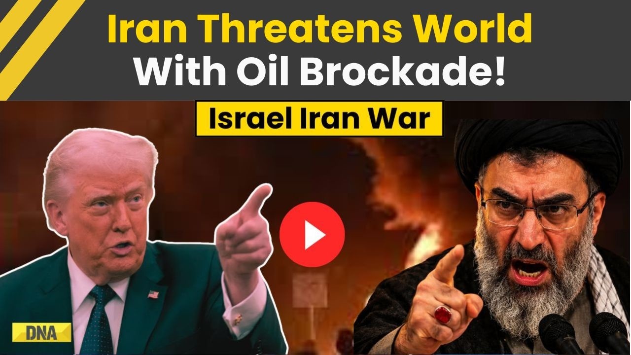 Israel-Iran War: Iran Threatens Global Oil Blockade | Trump Warns Massive Strike | Israel Iran War