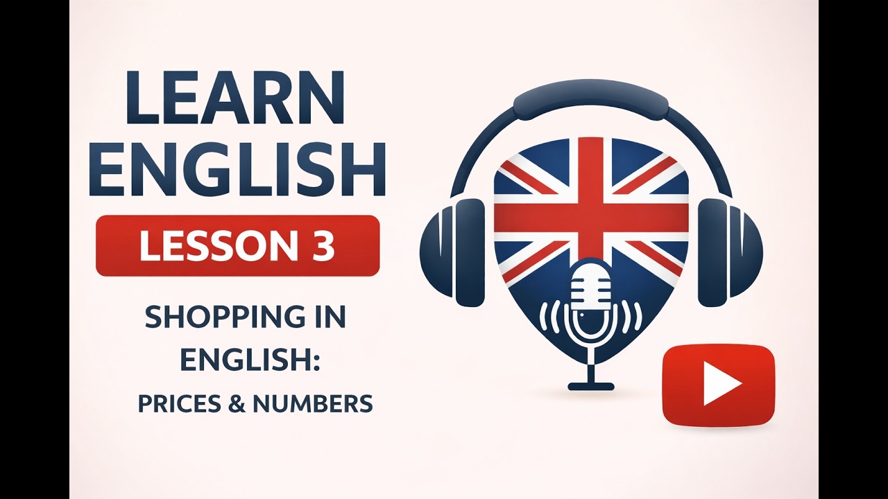Shopping in English: Prices & Numbers | Lesson 3