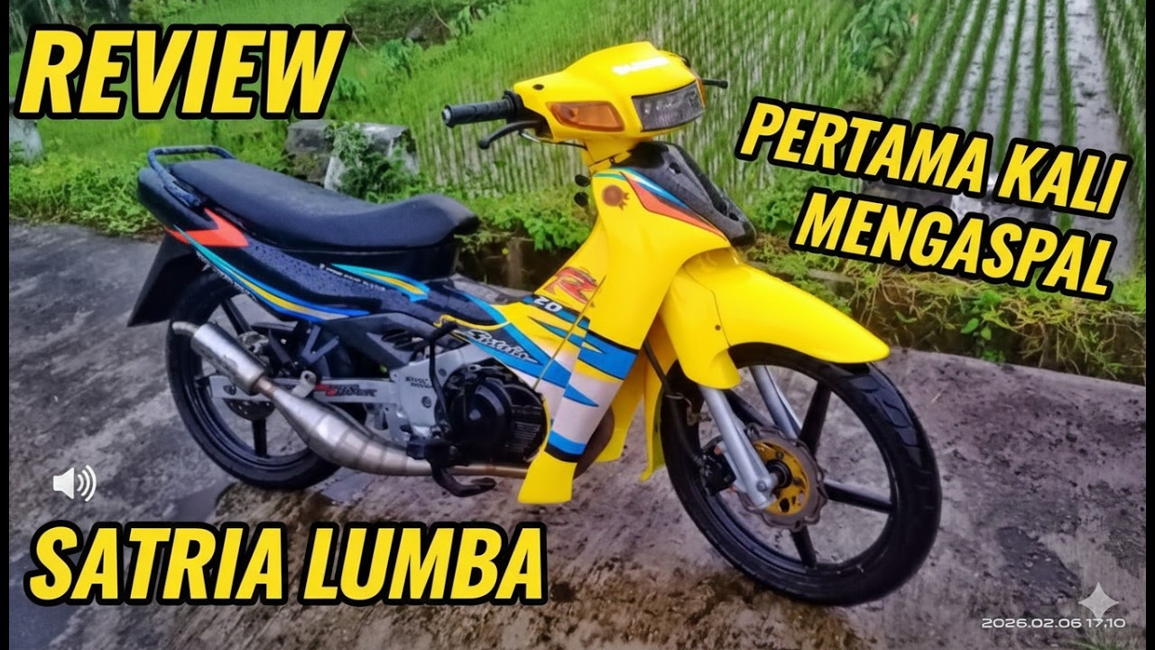 AKHIRNYA! Satria Lumba Turun Aspal Lagi Setelah Sekian Lama!