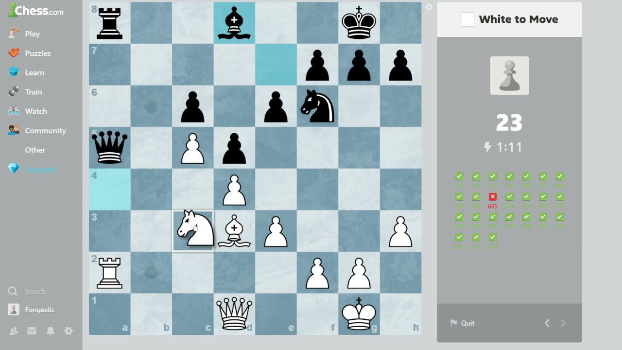 🔥Daily Chess Puzzle Rush! (February 20, 2026) #chess #dailychess #puzzle