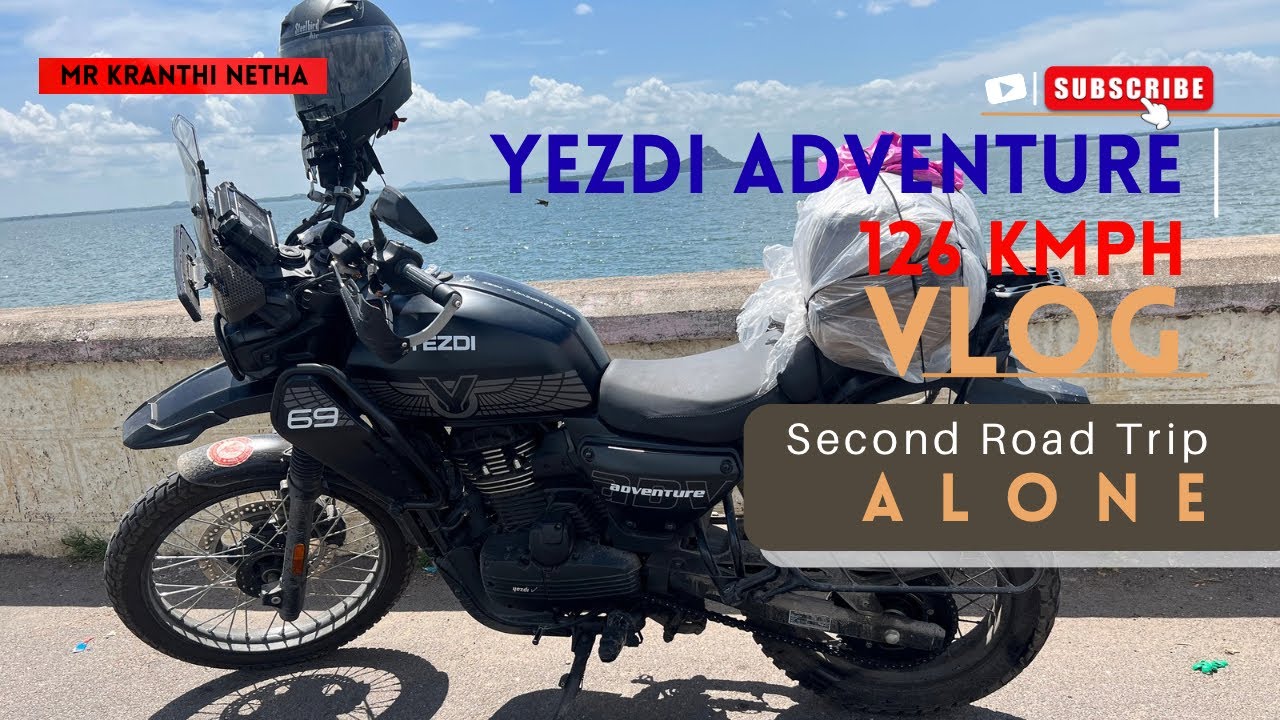 Yezdi Adventure 2025 | 2nd time riding to hometown | 126KM/H 🔥#mrkranthinetha #youtube #yezdi 