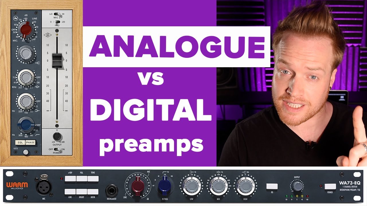 АНАЛОГОВЫЕ и ЦИФРОВЫЕ ПРЕДУСИЛИТЕЛИ | Warm Audio WA73 против Universal Audio Neve 1073 Unison