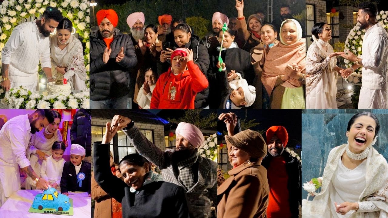 EVERYONE DID COUPLE DANCE | 5th ANNIVERSARY & BIRTHDAY CELEBRATION WITH SOHRA FAMILY | INDER & KIRAT