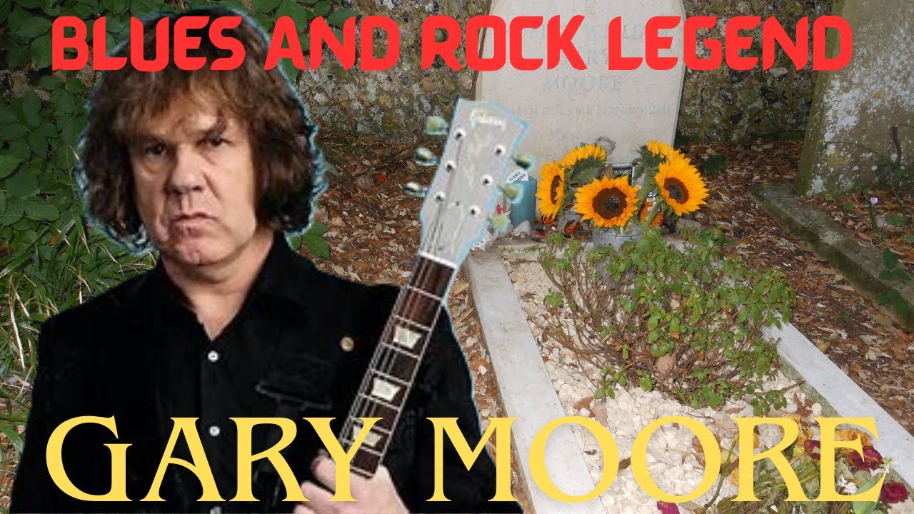 GARY MOORE rock and blues guitar legend