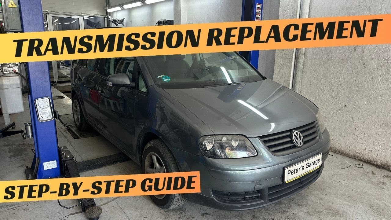 Замена коробки передач / трансмиссии VW Touran 1T 1.6i