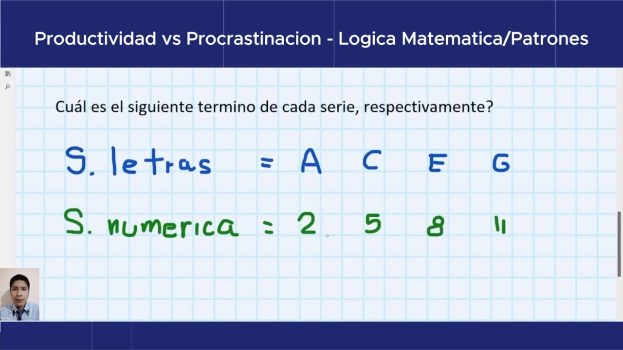 LOGICA MATEMATICA - PATRONES