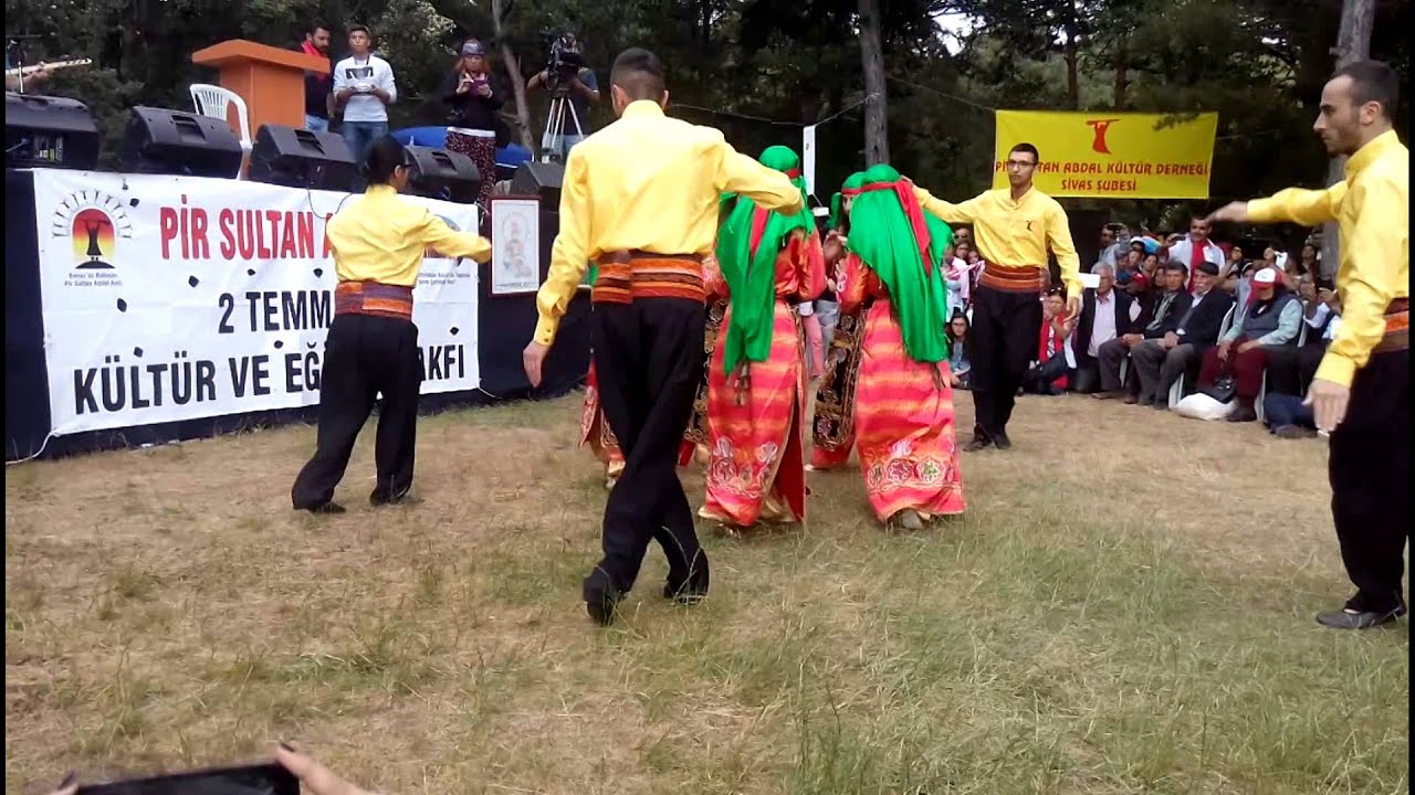 Pir Sultan Abdal Banaz köyü Gençliği semah.