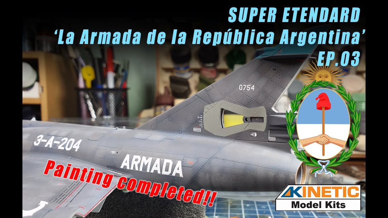 1/48 KINETIC MODEL SUPER ETENDARD ep.03