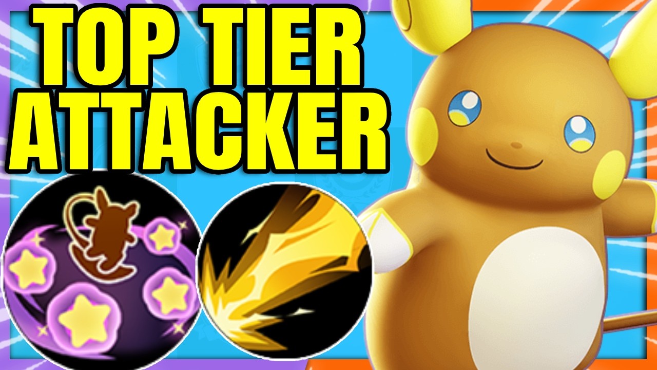 This ALOLAN RAICHU BUILD is such a Strong ATTACKER again | Pokemon Unite