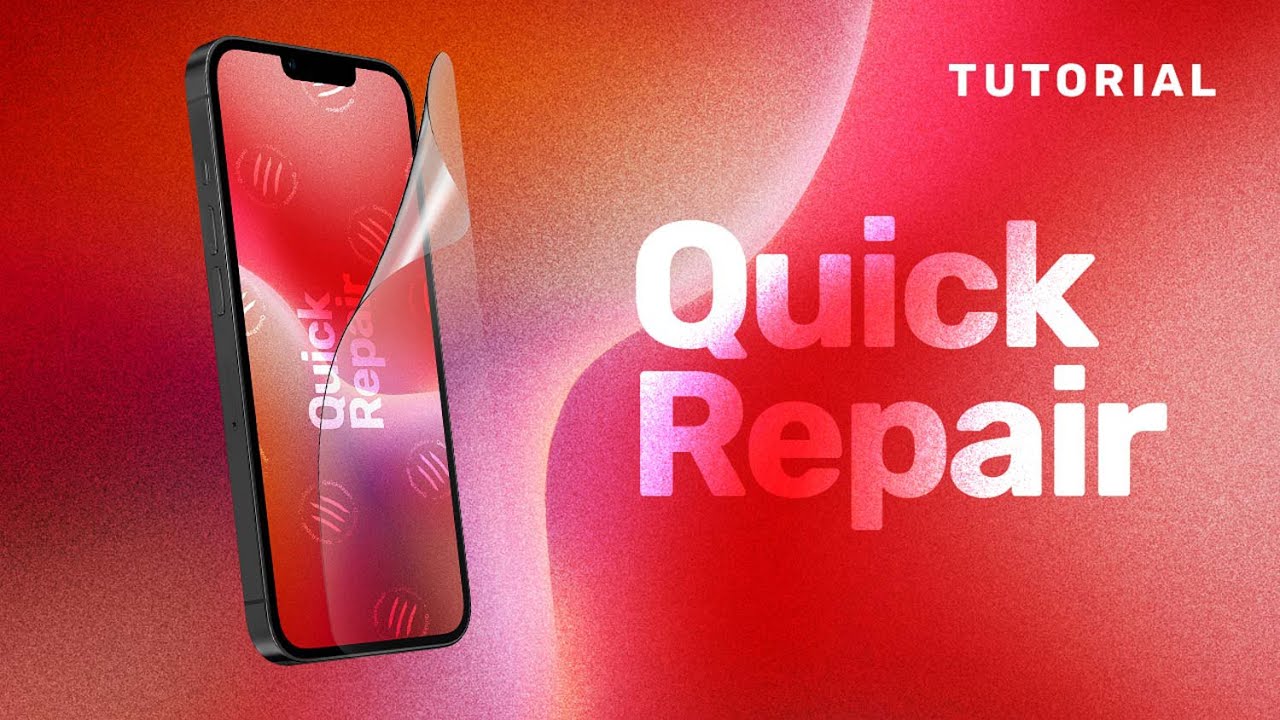 Tutorial - Quick Repair Panzerfolie für das Smartphone | GREENMNKY®