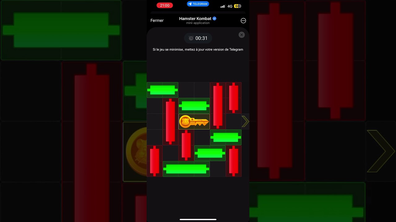 Mini Game Hamster Kombat 22-August #minigames #hamsterkombat #today