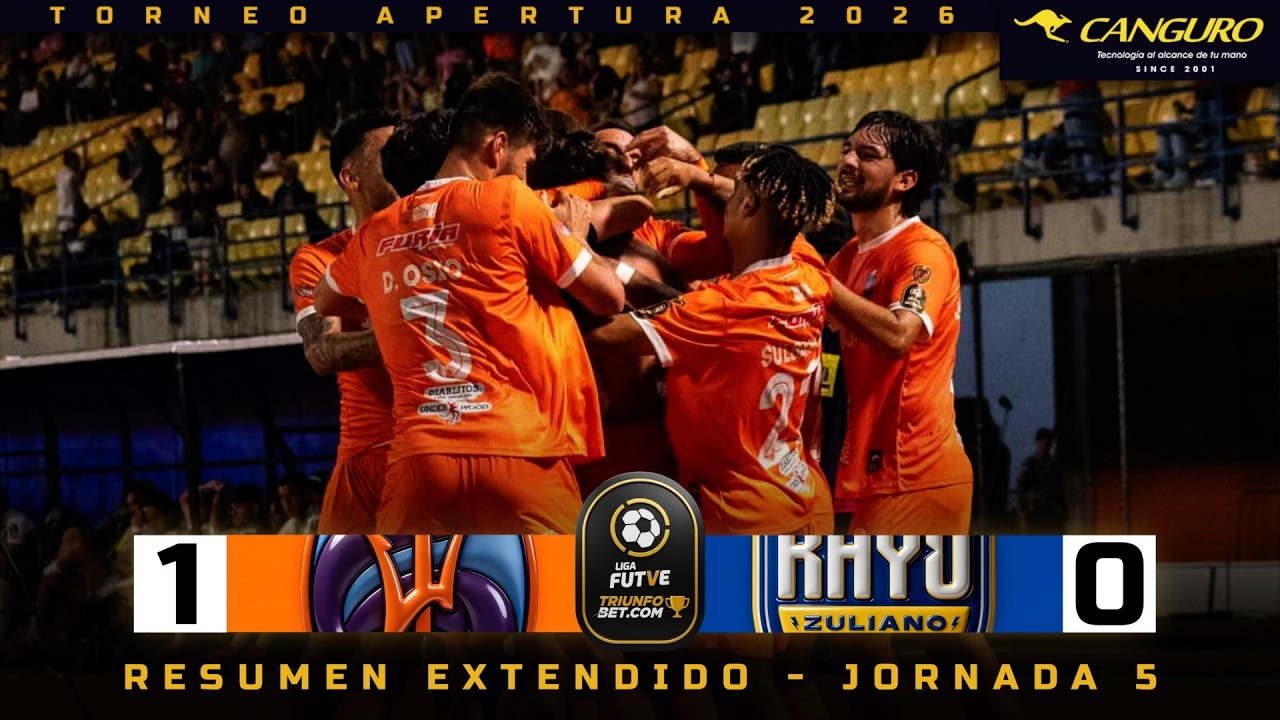 RESUMEN EXTENDIDO | La Guaira - Rayo Zuliano | Liga FUTVE Triunfobet