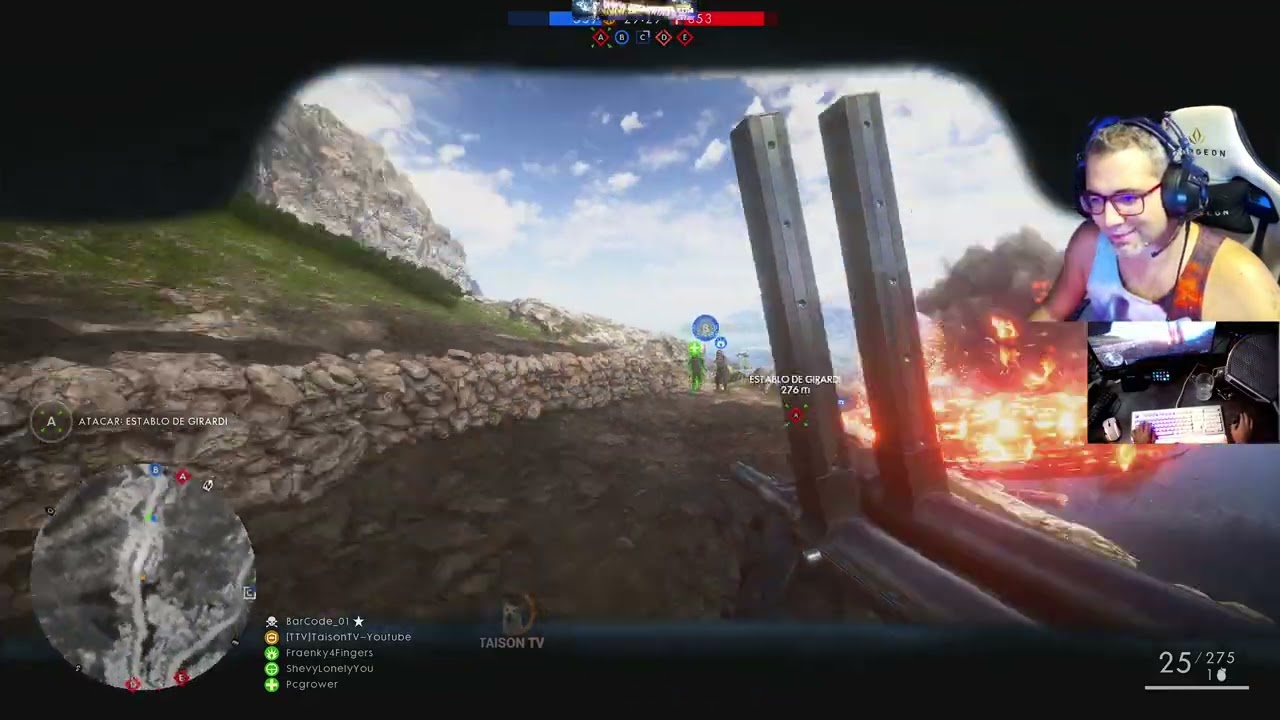 Con las Míticas Vilar Pedrosa del Centinela Battlefield 1