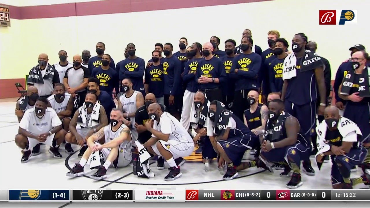 Pacers spend a day at Putnamville Correctional Facility