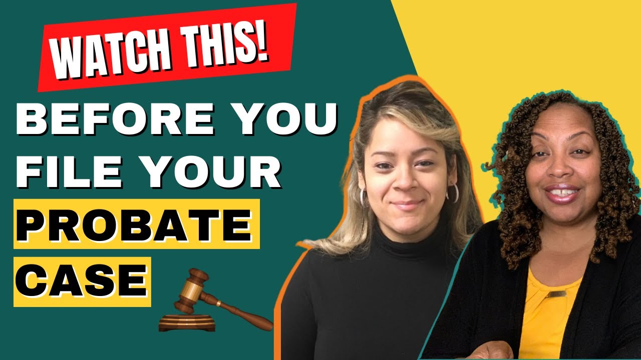How To File A Court Case| Probate Process Start To Finish| GA AL FL Realtor