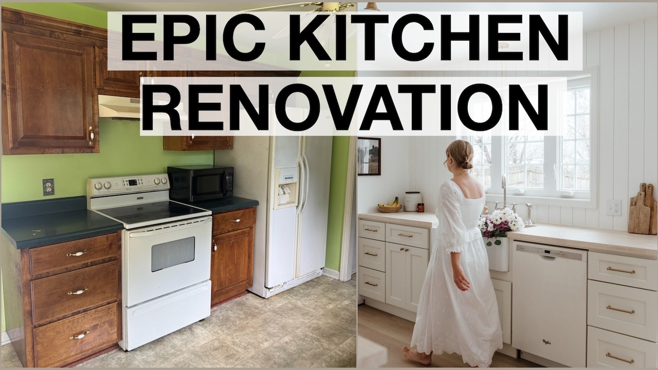 DIY KITCHEN RENOVATION REVEAL!!! - PART 2