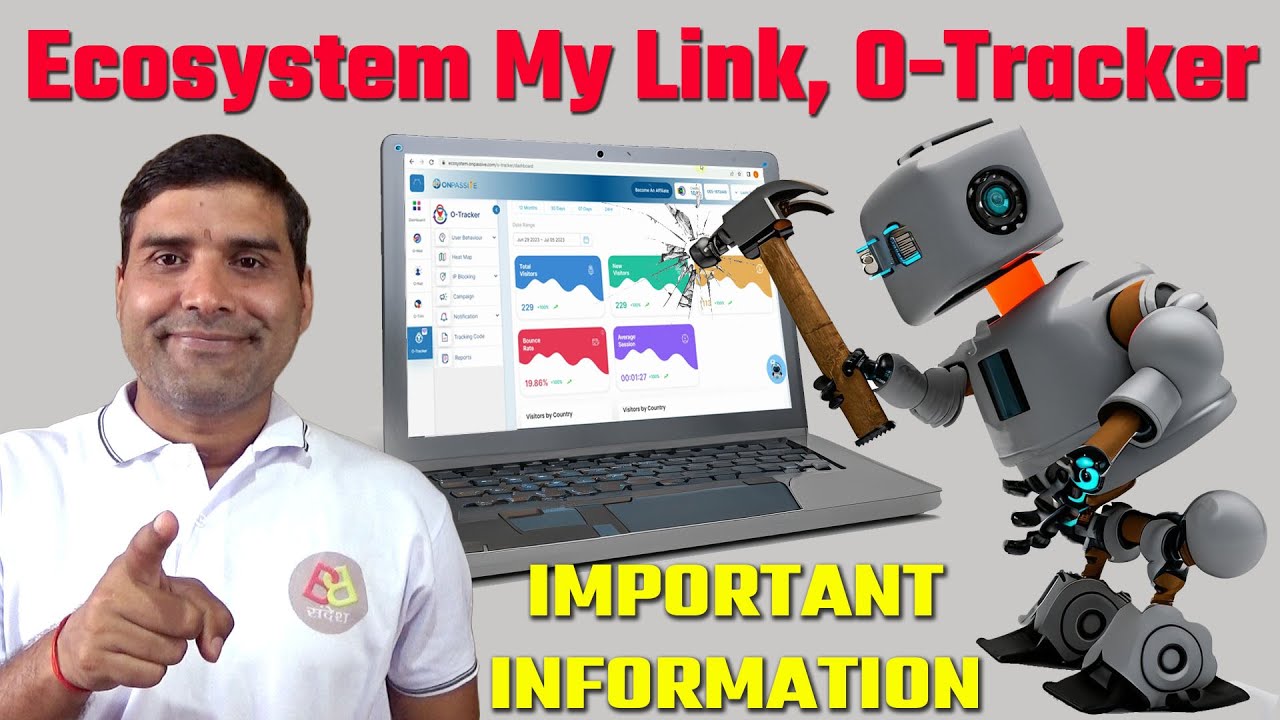 #ONPASSIVE Ecosystem Important Information My Link, O-Tracker ? Onpassive New Update Today