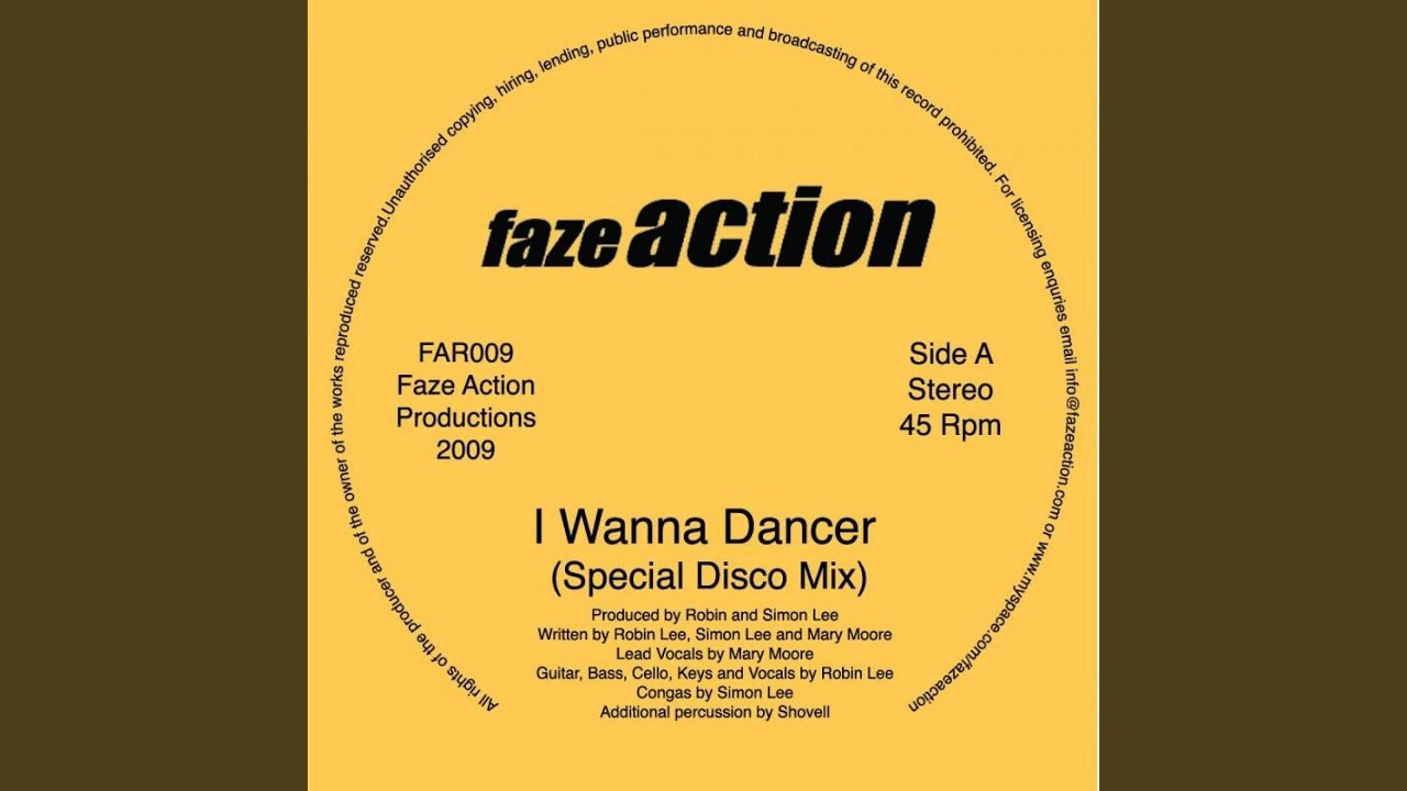 I Wanna Dancer (Special Disco Mix)