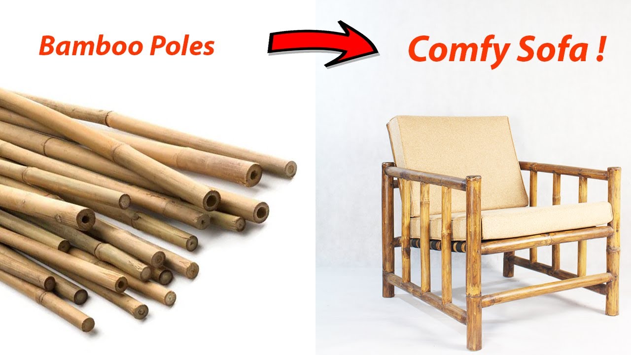 How We Make Bamboo Sofas At Our Factory