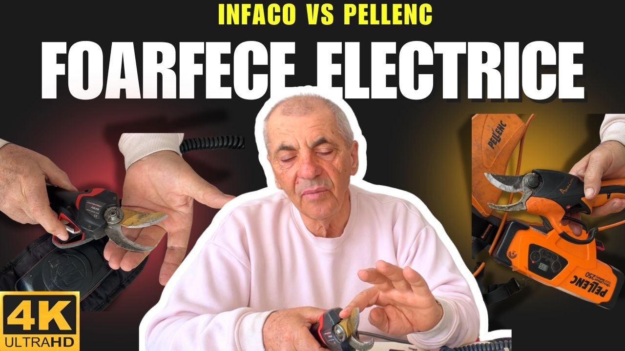 Профессиональные электрические ножницы: Pelenc против Infaco ✂️🌿