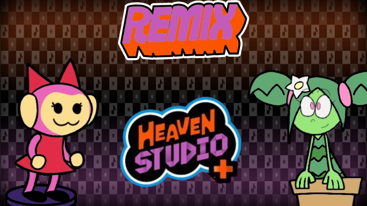 Heaven Studio Custom Remix but i can only use non Rhythm Heaven minigames 2
