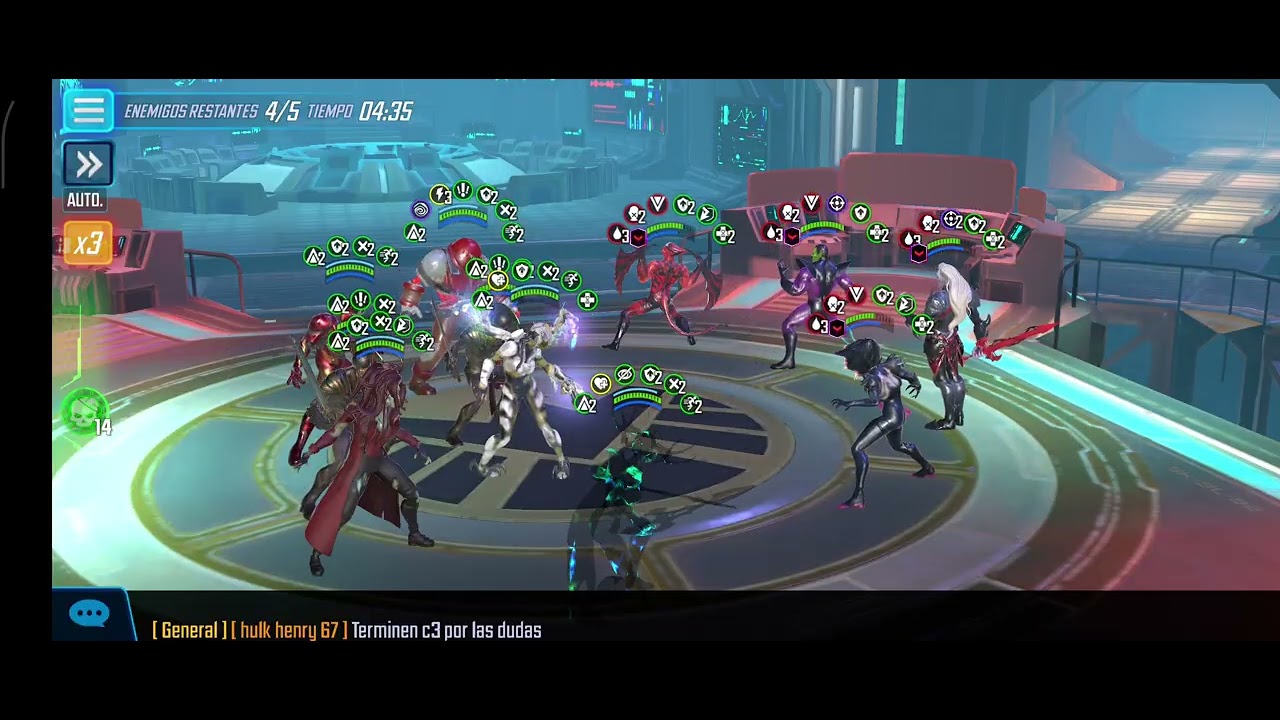MSF War Counter. Undying vs Hive+Skrull+Knull