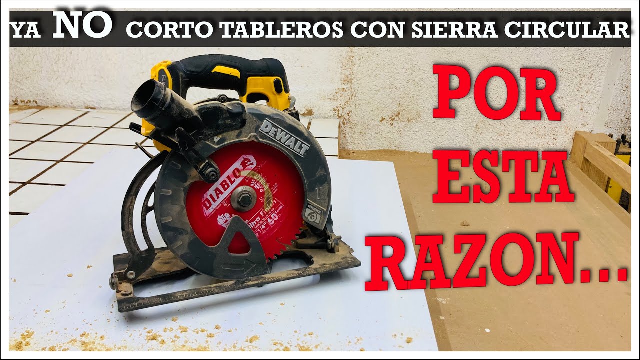 SUSTITUI LA SIERRA CIRCULAR POR EL ROUTER DE PALMA | VIDEO 4K