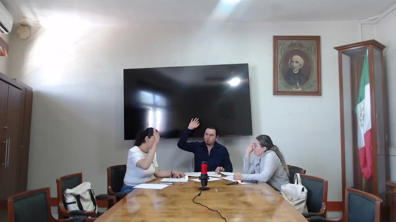 Decimoséptima Sesión de la Comisión de  Estacionamientos, Nomenclaturas y Comunicación Social