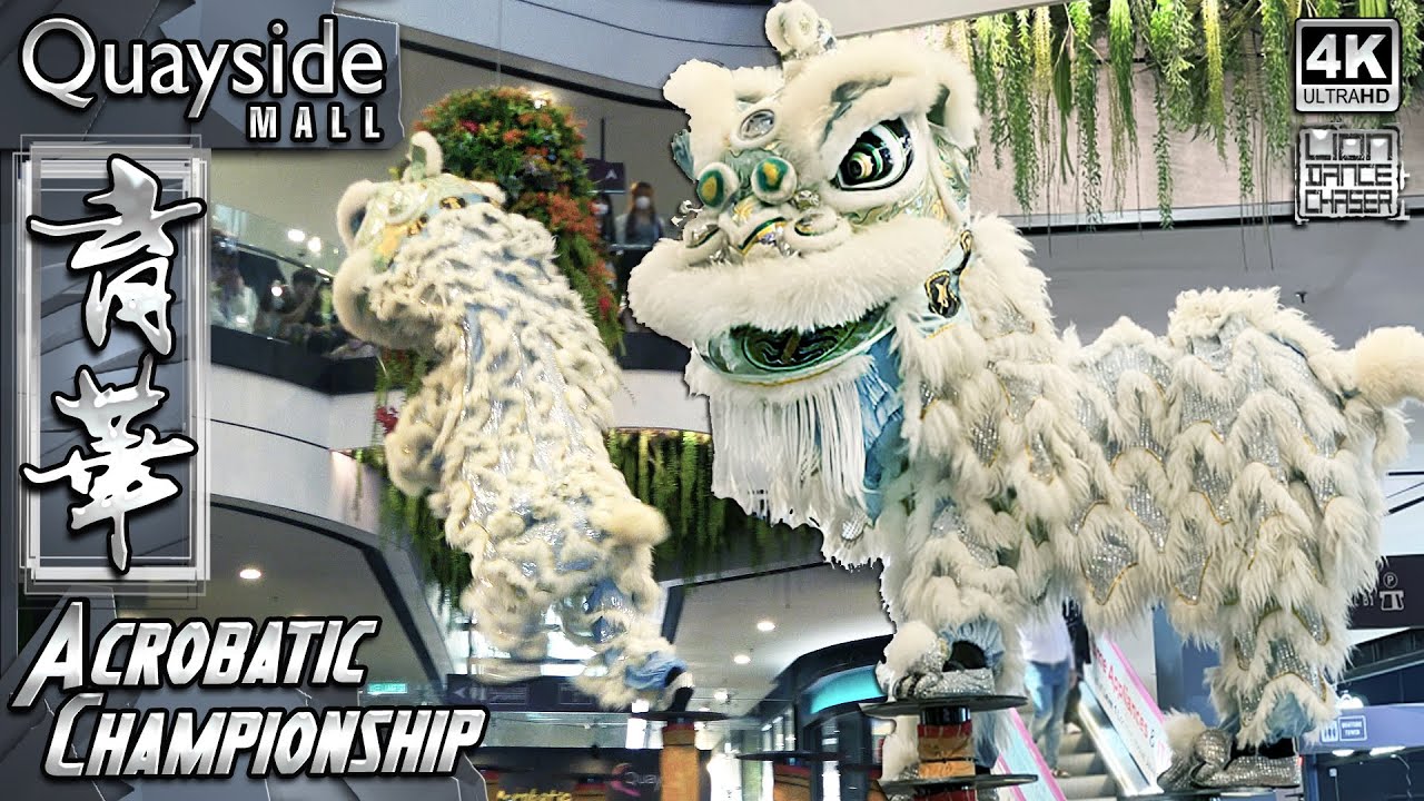 Kajang Yu Hua 加影育华 - Acrobatic Lion Dance Championship @ Queyside Mall
